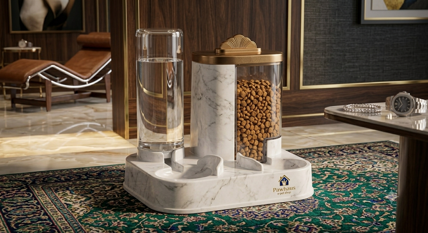 Pawhaus™ Duo Automatic Water And Food Dispenser